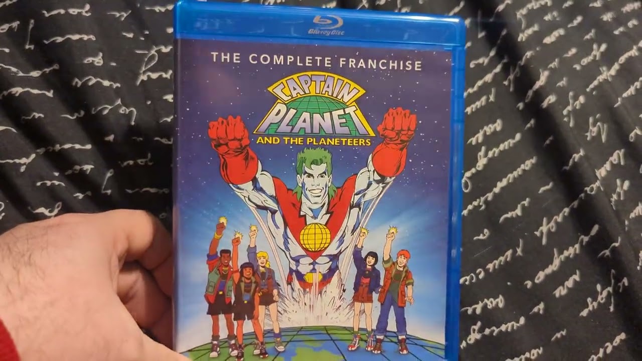 The Complete Franchise Captain Planet and The Planeteers (Warner Brothers) Blu-ray Unboxing