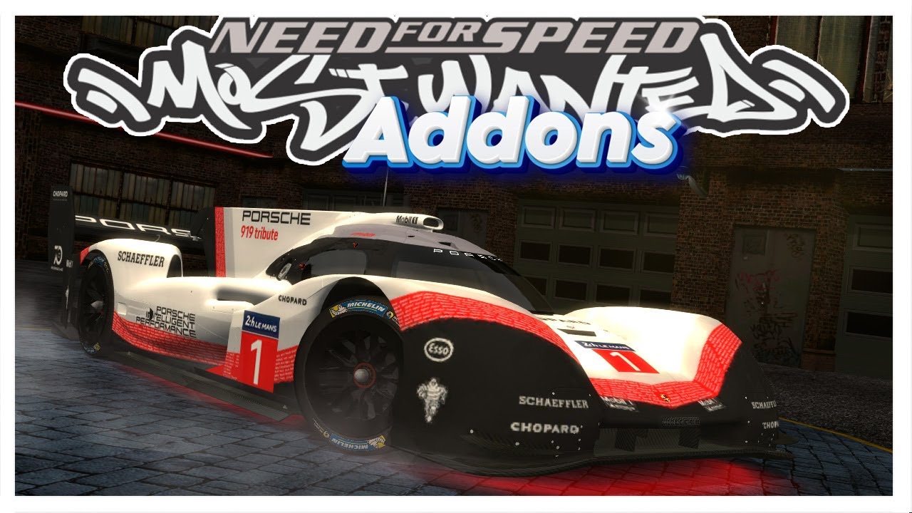 Porsche 919 Hybrid Evo (2015) • Addons Cars Gameplay • NFS Most Wanted 2005 PC