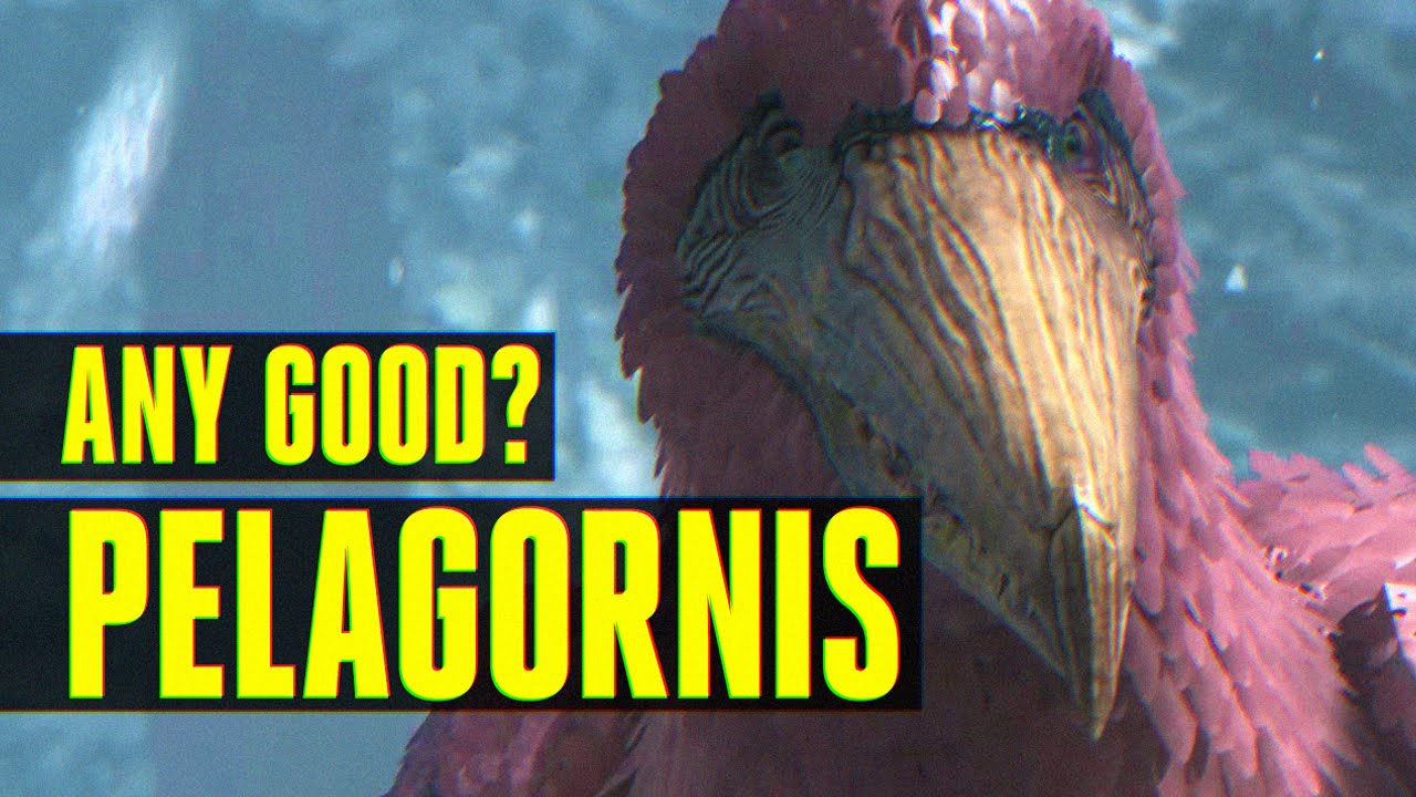 Pelagornis - How to Tame/Everything you need to know! (Ark: Survival Evolved)