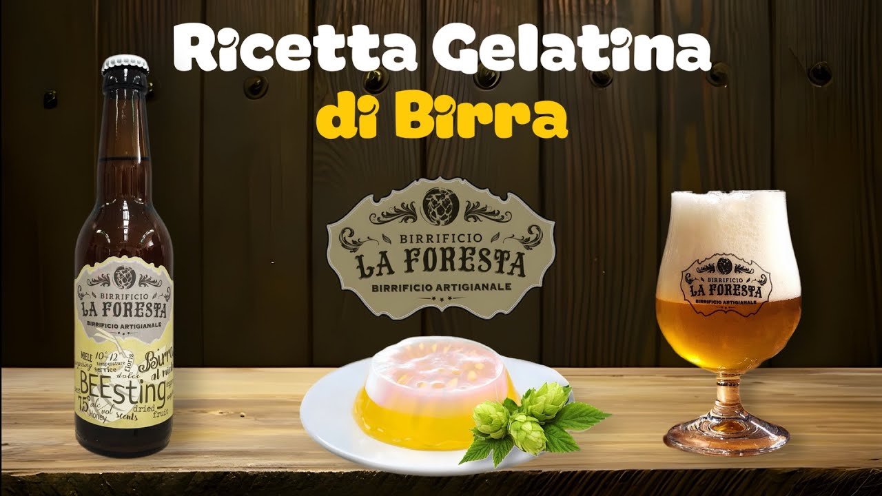 Ricetta GELATINA di BIRRA