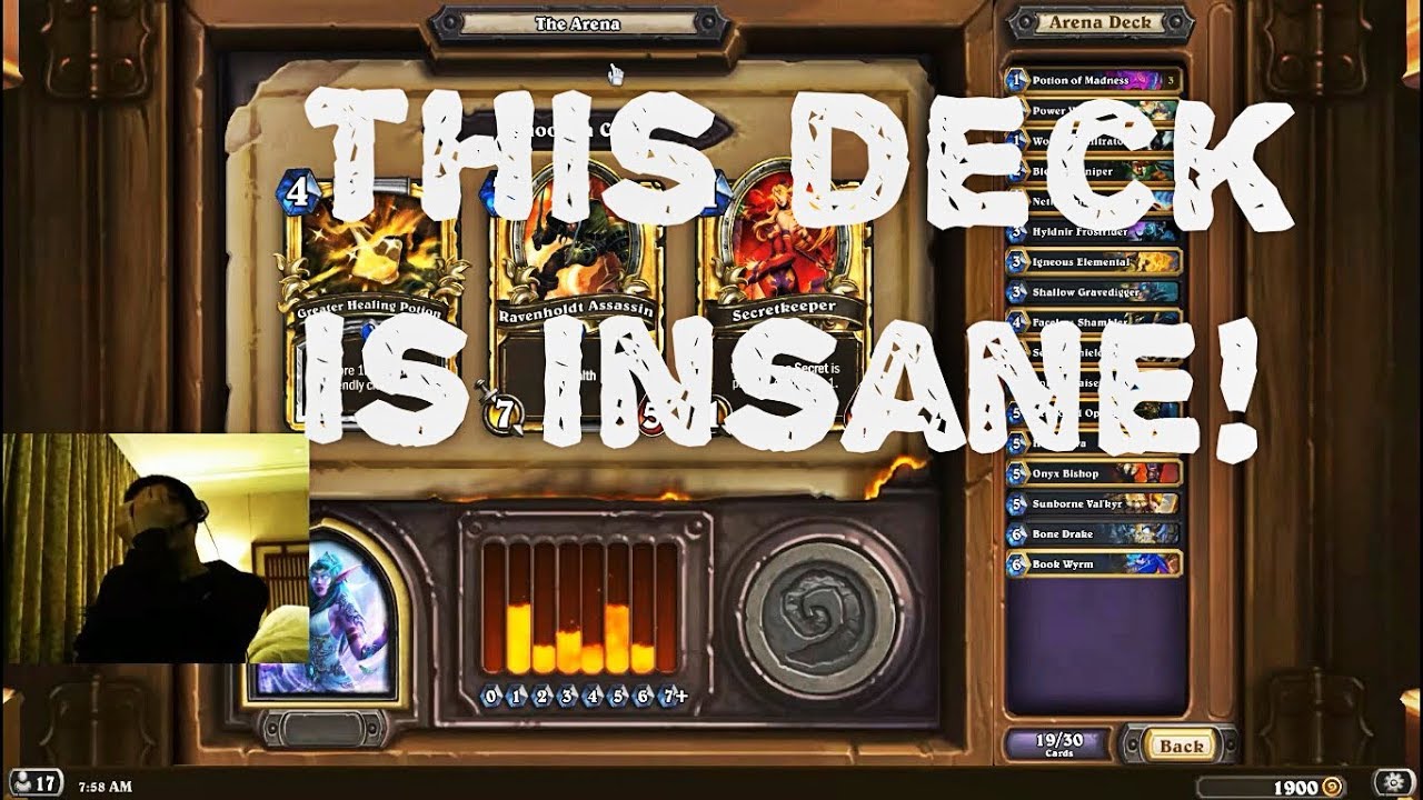 Hearthstone Arena - [Amaz] My one of the most insane decks!
