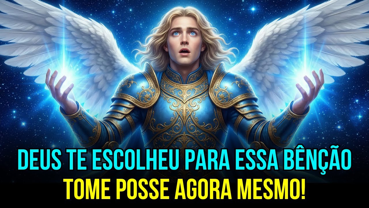 É AGORA OU NUNCA! ARCANJO MIGUEL DIZ: TOME POSSE DA MAIOR BÊNÇÃO DA SUA VIDA HOJE!