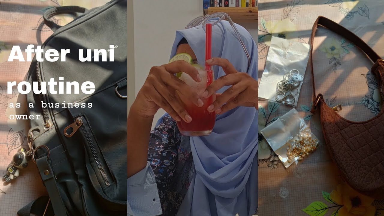 Vlog 🎥 : After uni routine as a business owner || T for Tonima