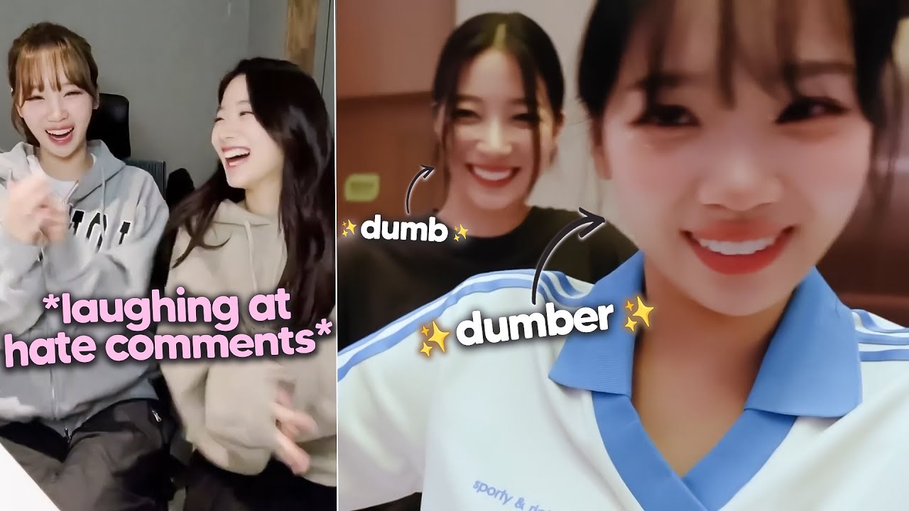 chaewon & kazuha the dumb and dumber duo of le sserafim
