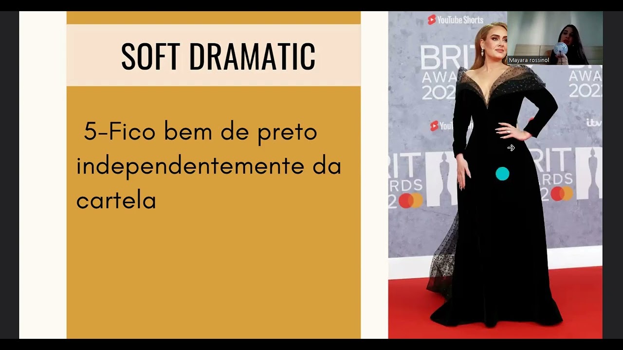 Será que você é Soft Dramatic/Dramática Suave?Sistema kibbe