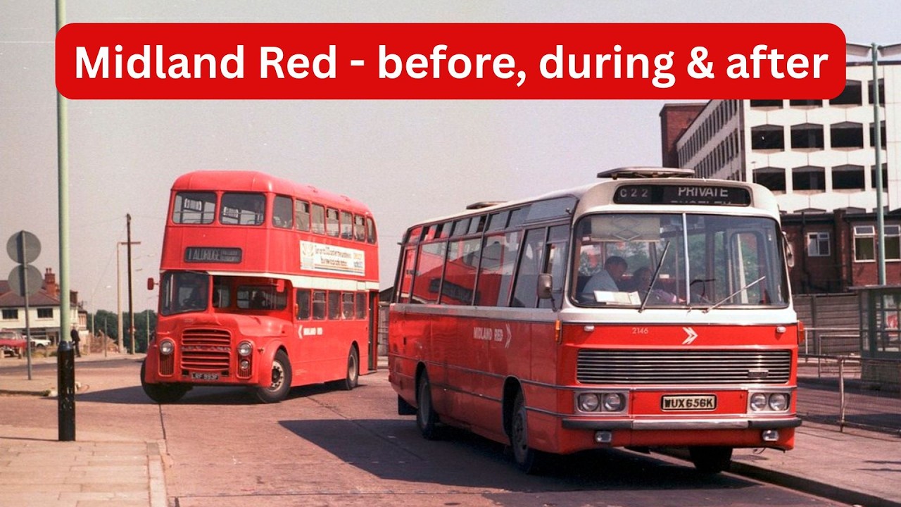 Midland Red - before, during & after