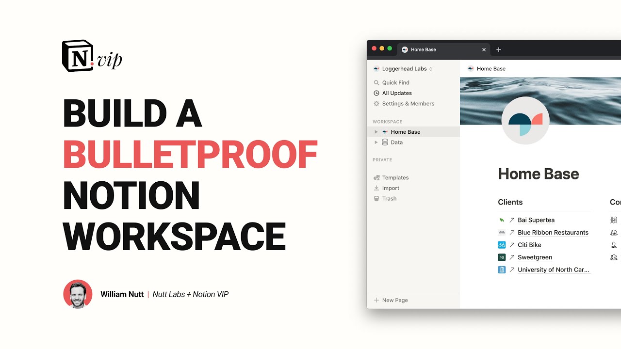 Build a Bulletproof Notion Workspace