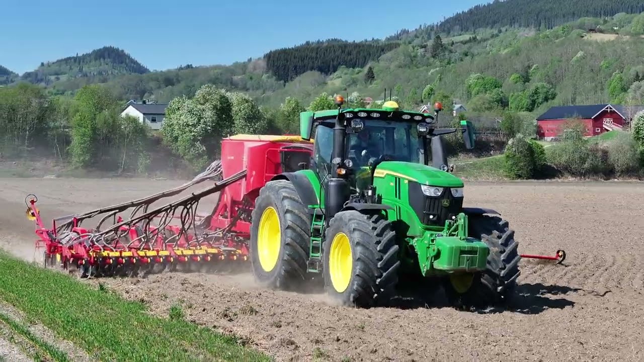 Våronn | John Deere 6R250 | Väderstad Spirit 800C | Ola Eikli