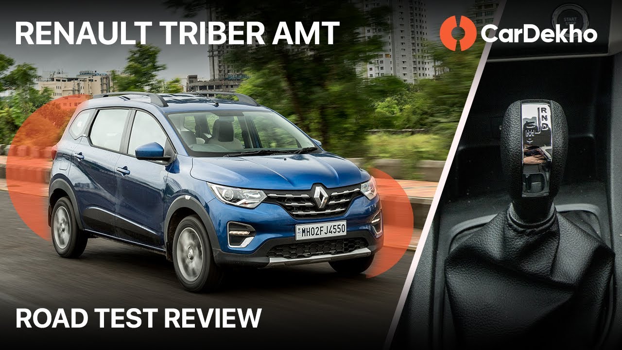 🚗 Renault Triber AMT ⚙️ Review In हिन्दी | Small Premium For City Convenience | CarDekho.com