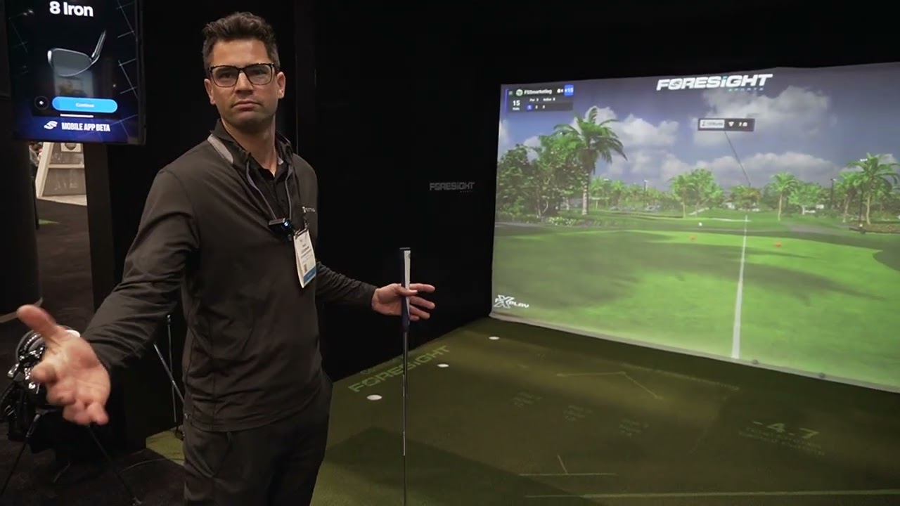 Интеграция Foresight Sports/PuttView на выставке PGA Show 2025!