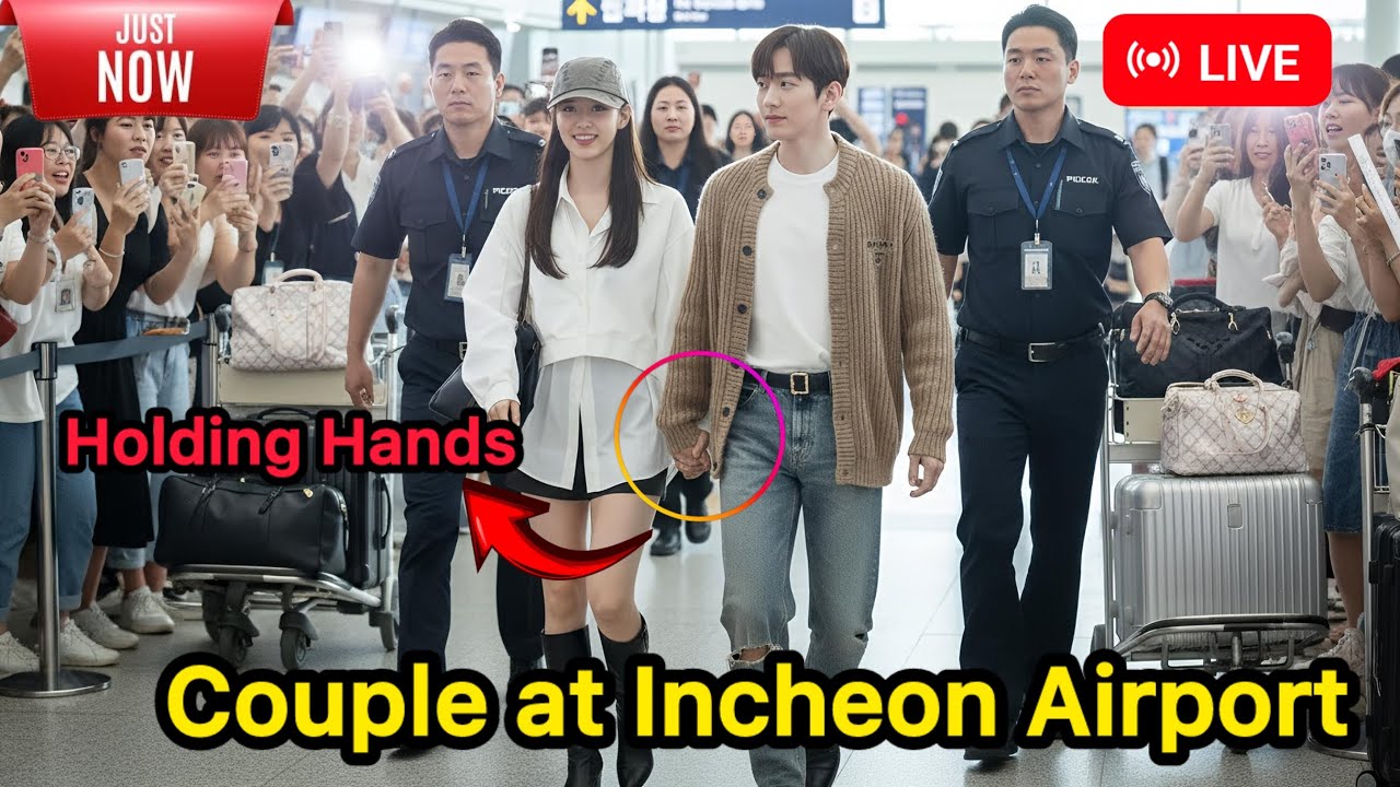 Couple Sightings!Lee Junho and Imyoona Arrived, Holding Hands like Couple at Incheon Airport