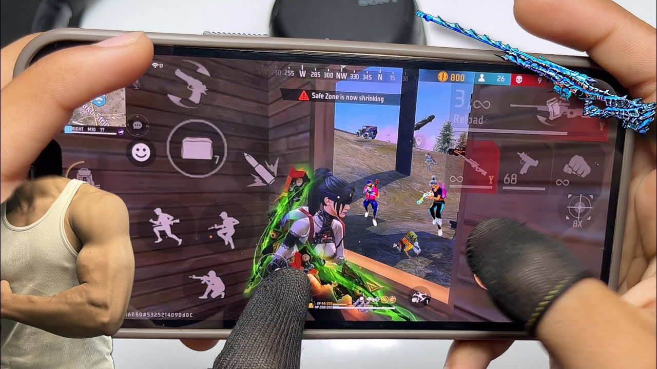 2x AWM ‼️Face Revel Soon 😙iPhone 13 Pro Max📱Smooth Rush Gameplay Handcam 🎀 [Основные моменты]