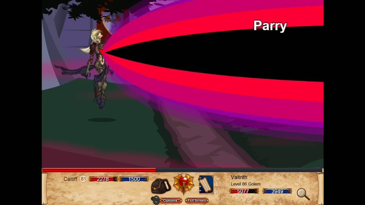 Dragonfable: Caitiff vs. Valtrith