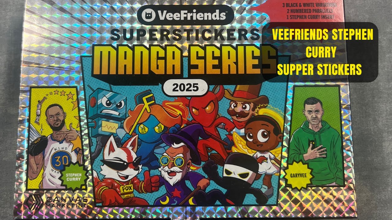 VeeFriends SUPER STICKERS MANGA SERIES STEPHEN CURRY