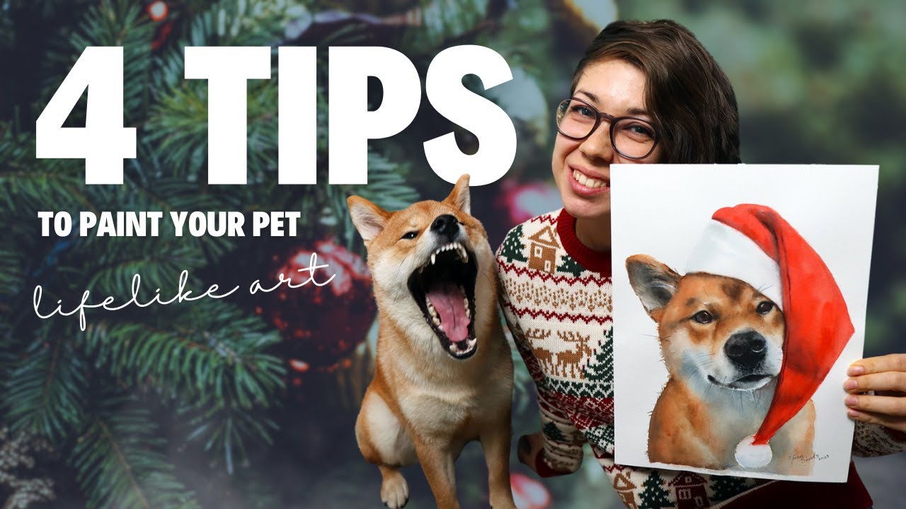 Transform Your Pet Photos into Art: Quick & Easy Watercolor Guide