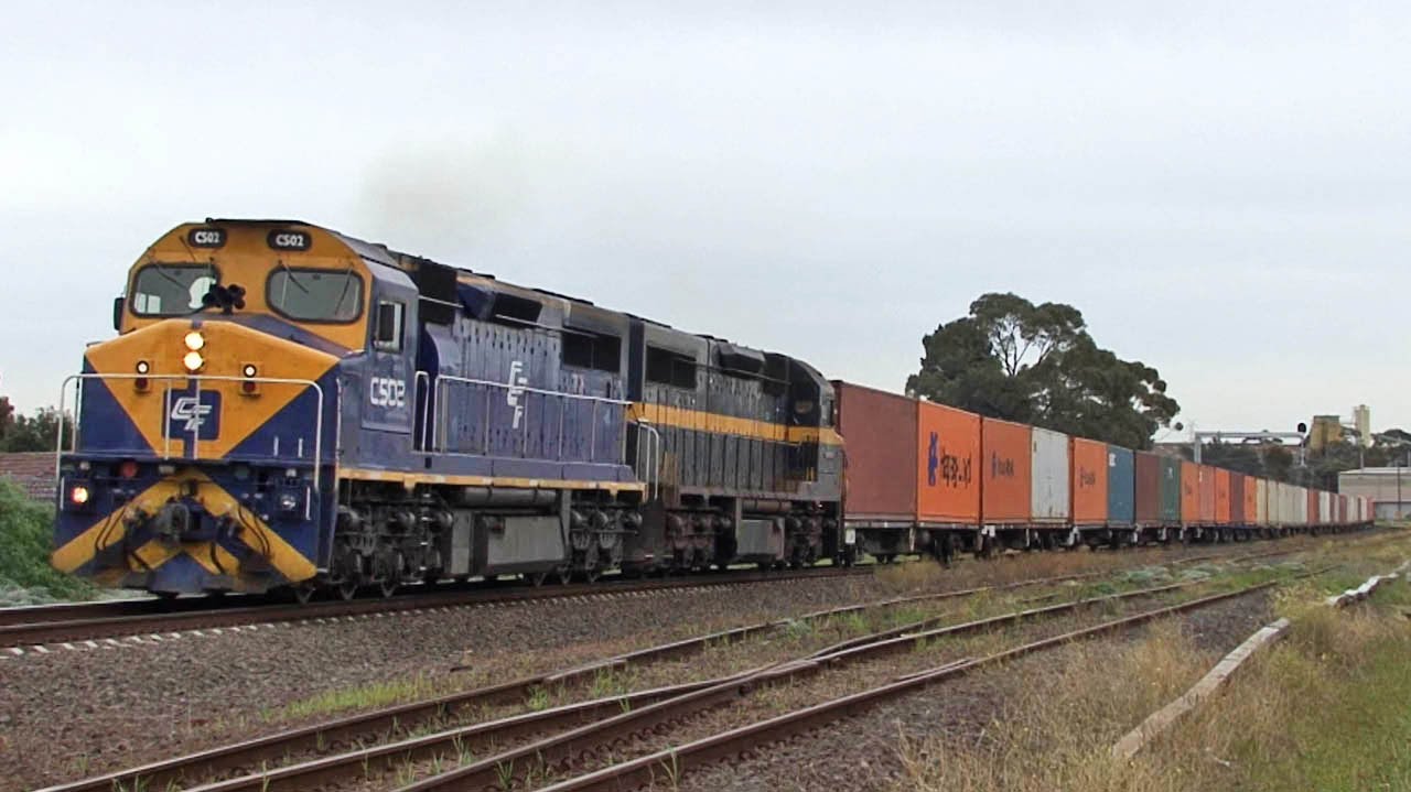 Double C class Diesels on 6MC1: Australian Trains