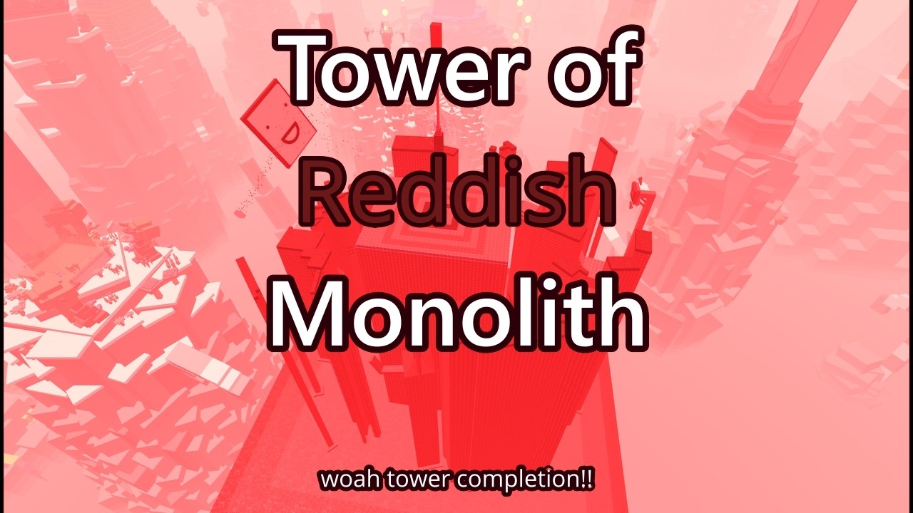 EASIEST Soul Crushing Tower by a LANDSLIDE. (Tower of Reddish Monolith)