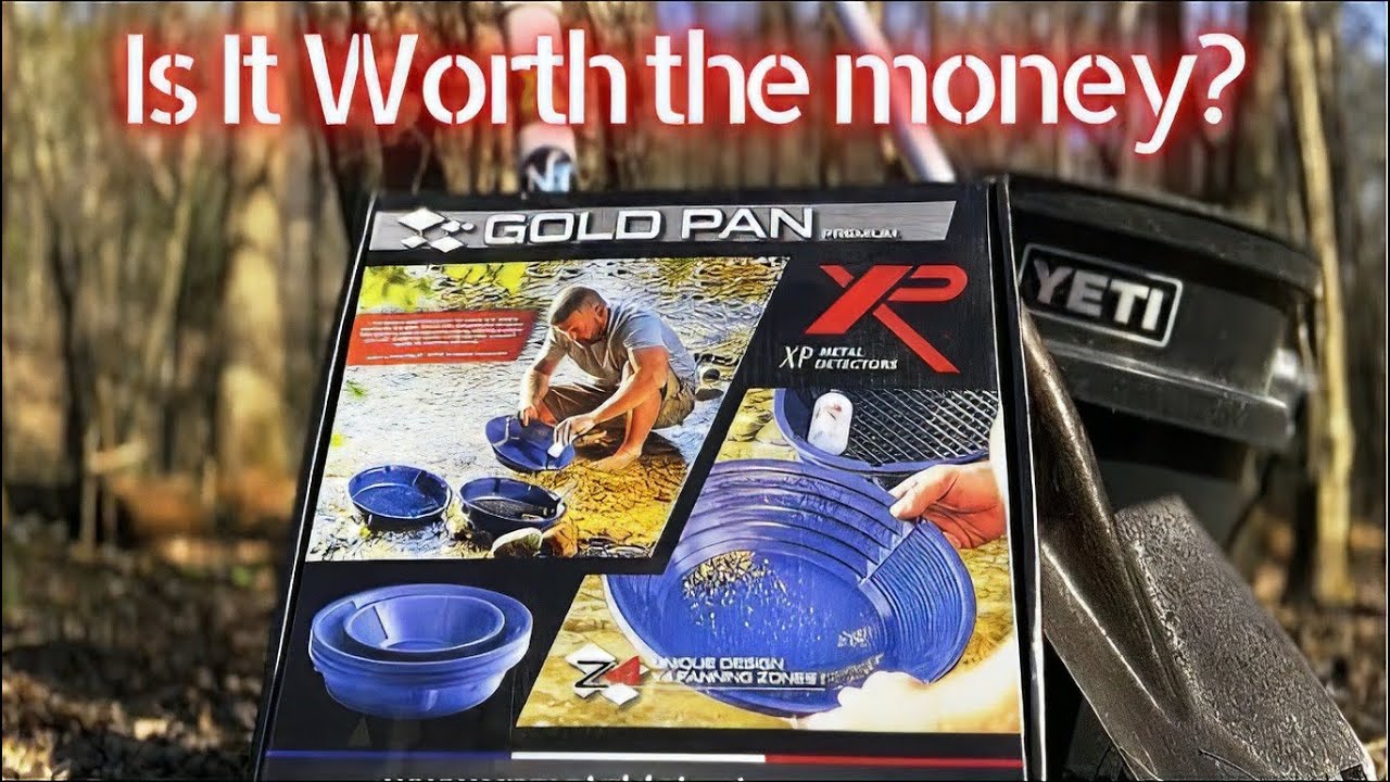 Trying out the Xp Gold Pan! Is it Worth the Money? Gold Prospecting GEAR
