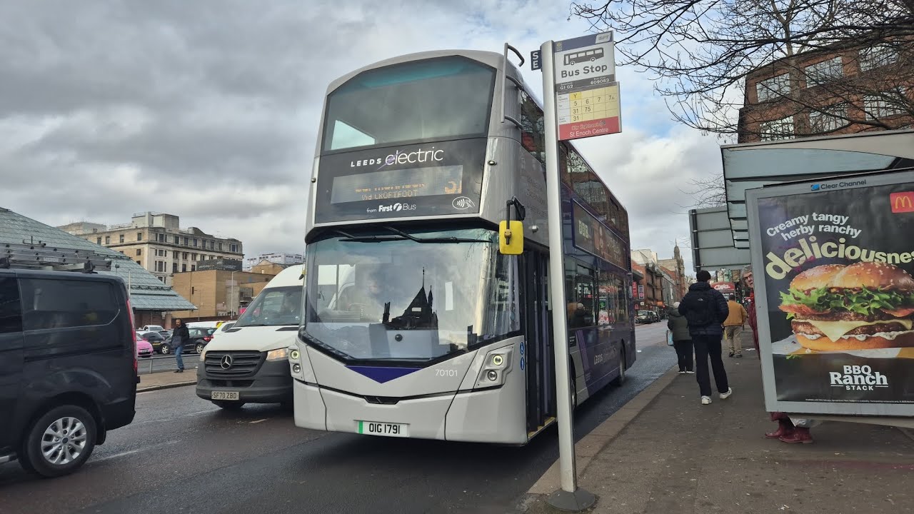 Buses around Glasgow