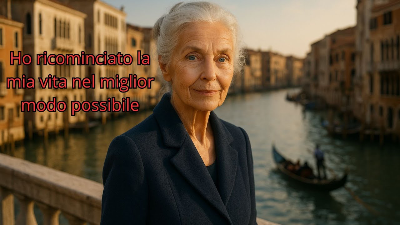 A 75 anni sono rimasta sola, quindi ho deciso di ricominciare tutto da capo a Venezia