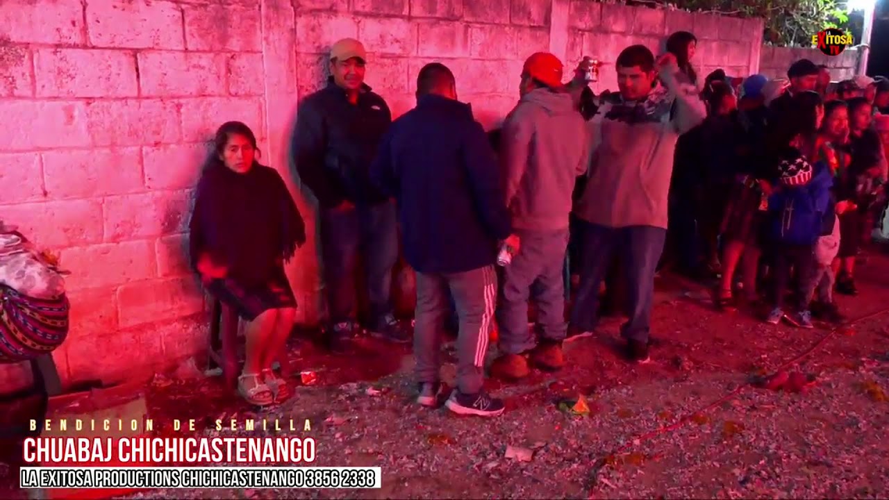 EL DIA PRINCIPAL DE LAS ACTIVIDADES BENDICION DE SEMILLA CANTON CHUABAJ
