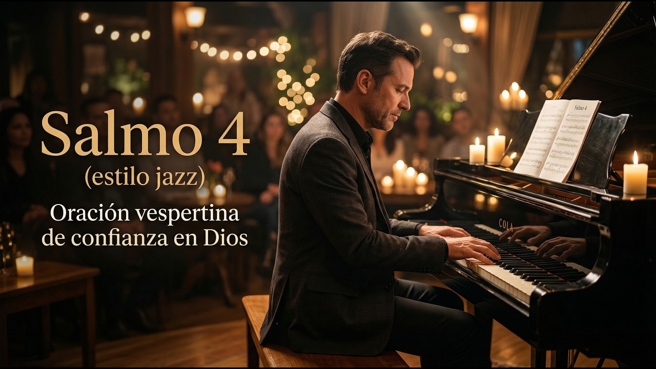 Salmo 4 | Jazz Piano Worship – En paz me acostaré y dormiré