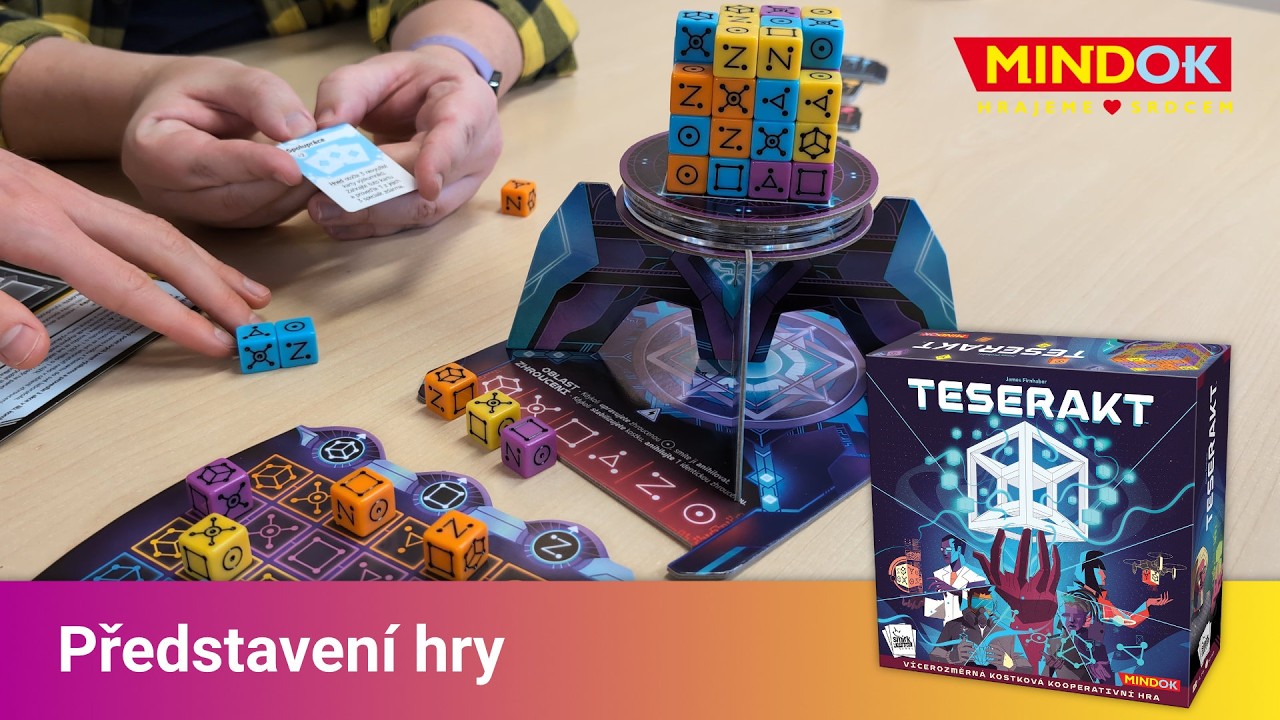 Teserakt: Představení vesmírné kooperativní hry s rozpadajícím se teseraktem 💥🎲