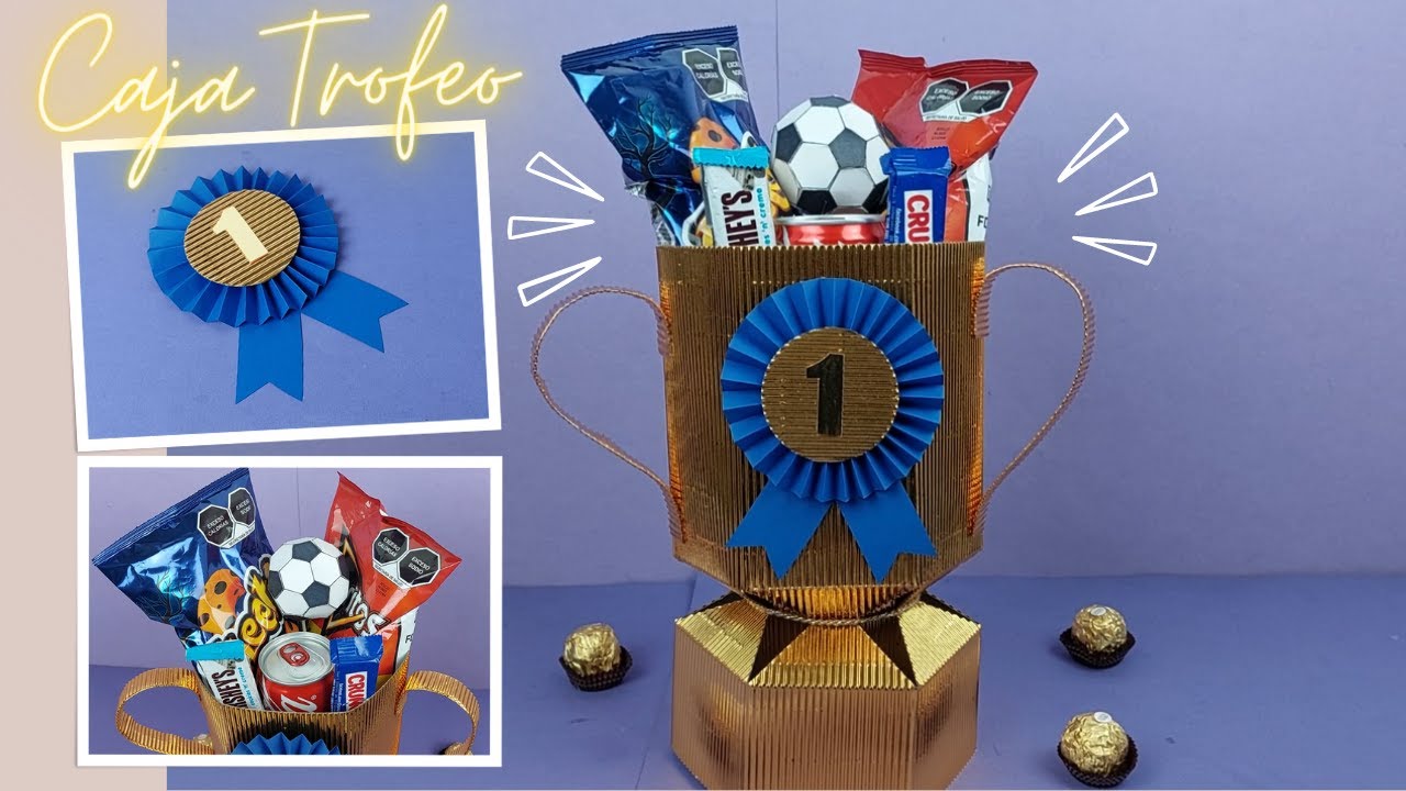 Caja de Regalo Accesible (Trofeo) Papá/Novio