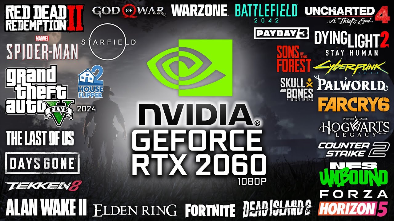 RTX 2060 in 2024 - Test in 30 Games (1080p)
