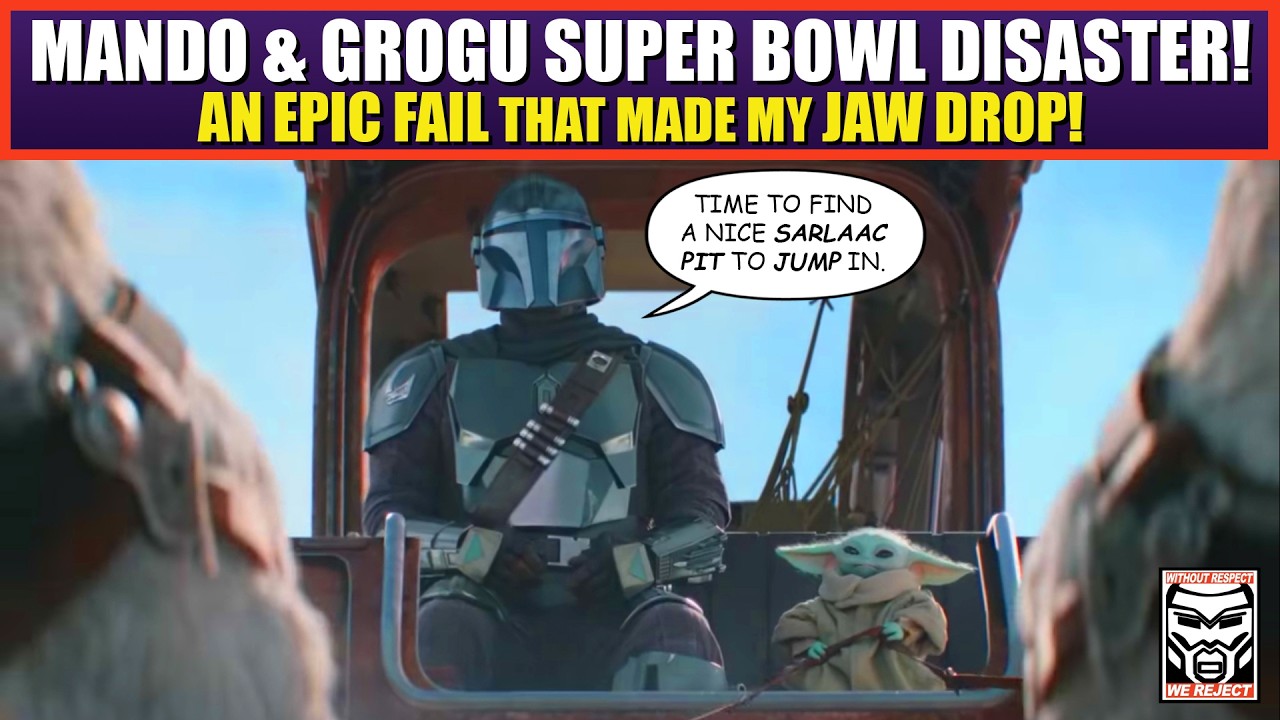 MASSIVE Mandalorian & Grogu Super Bowl Fail STUNS Viewers | Star Wars is F#@$ED!