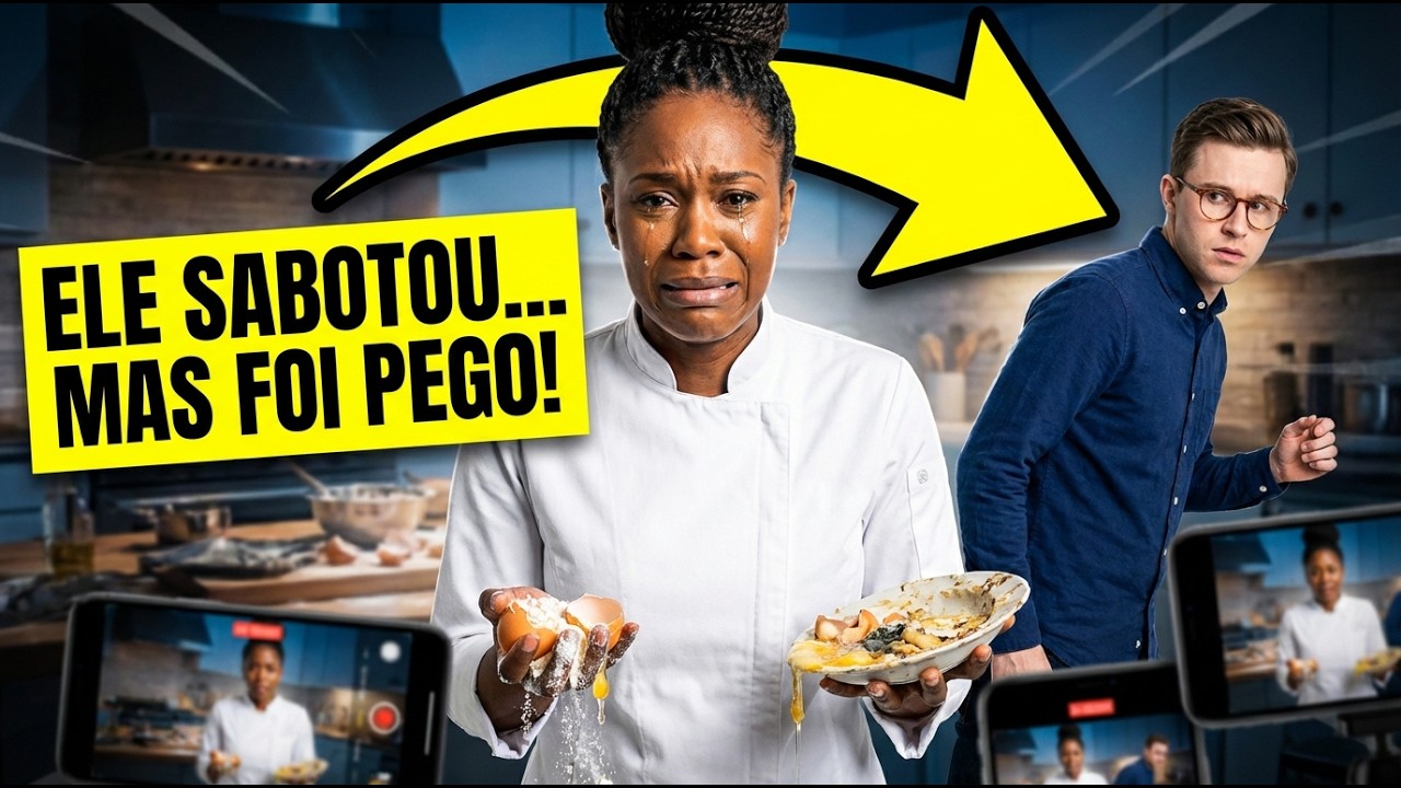 Chef branco ridiculariza a receita de um cozinheiro negro — e logo perde seu restaurante.