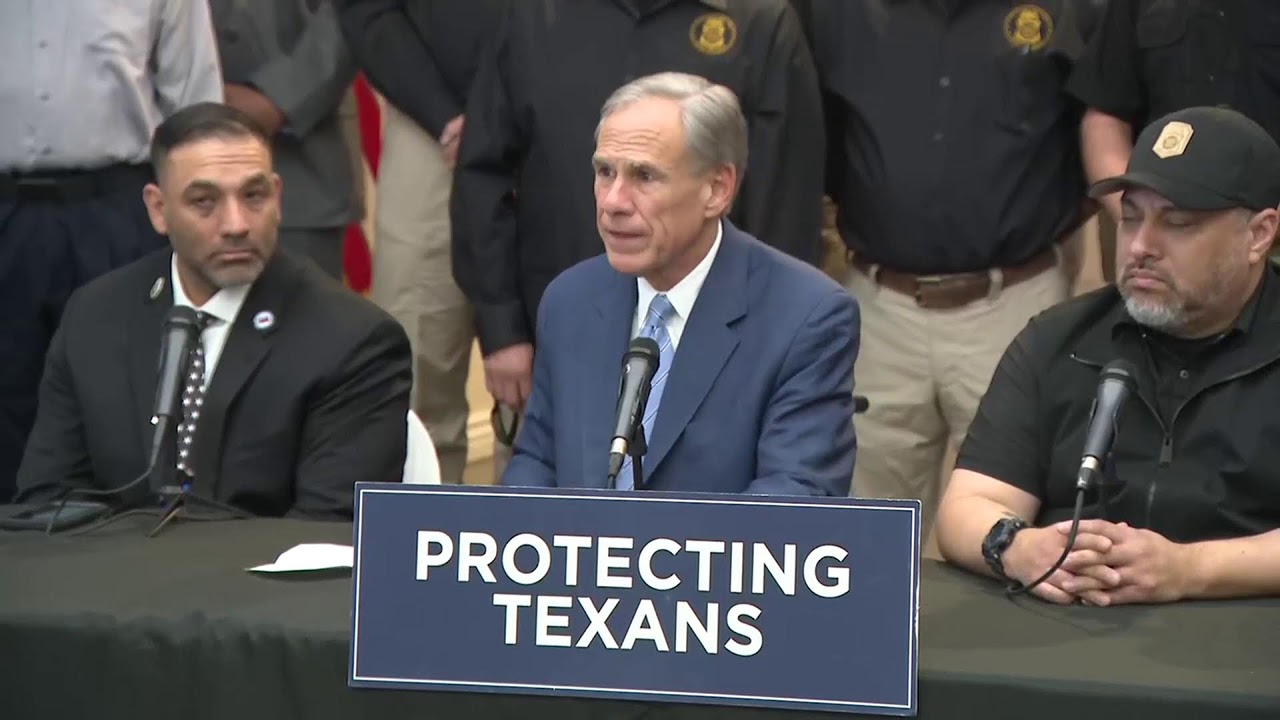 Gov. Abbott visits El Paso for campaign event joined by law enforcement associations