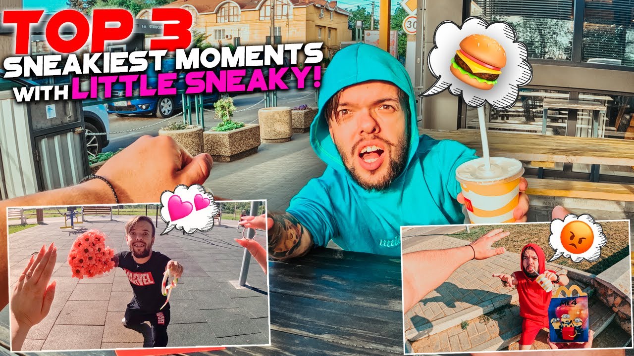 TOP 3 Sneakiest Moments with Little Sneaky ! (Funny in REAL LIFE)