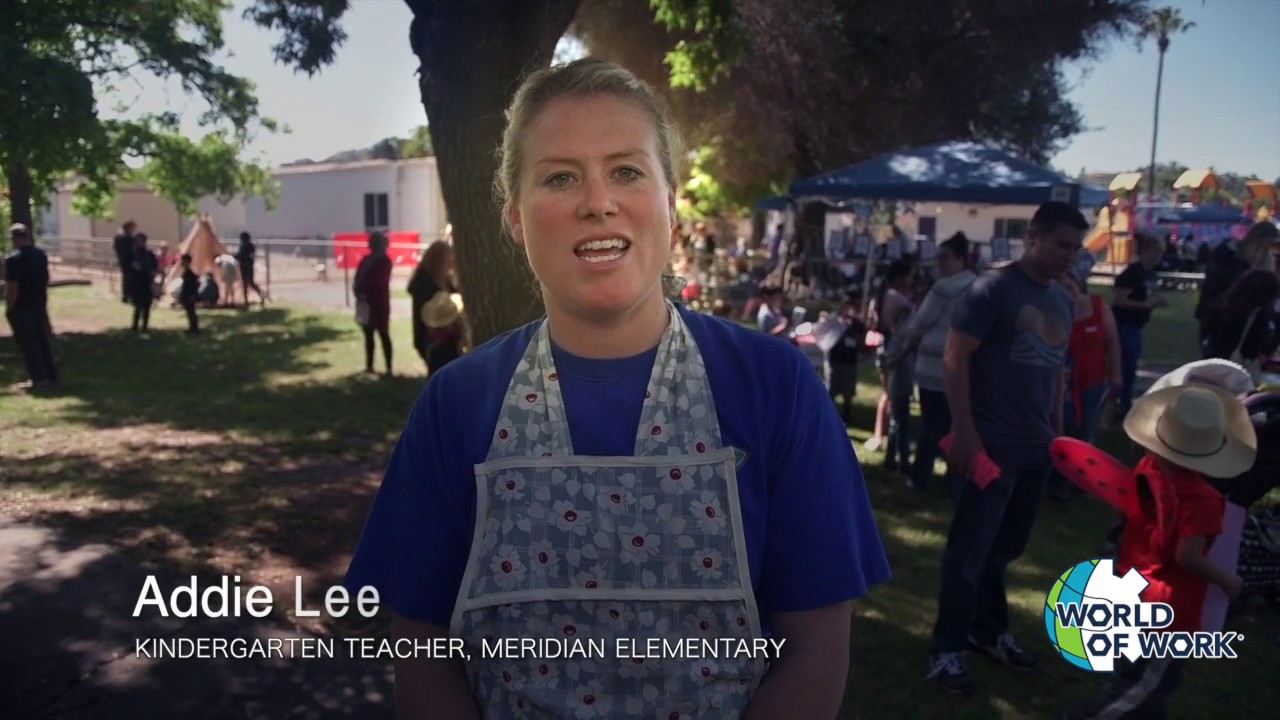 Meridian Elementary School World of Work Farmers Market
