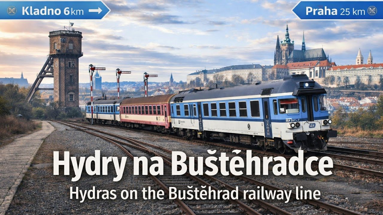 Hydry na Buštěhradce | Hydras on the Buštěhrad railway line