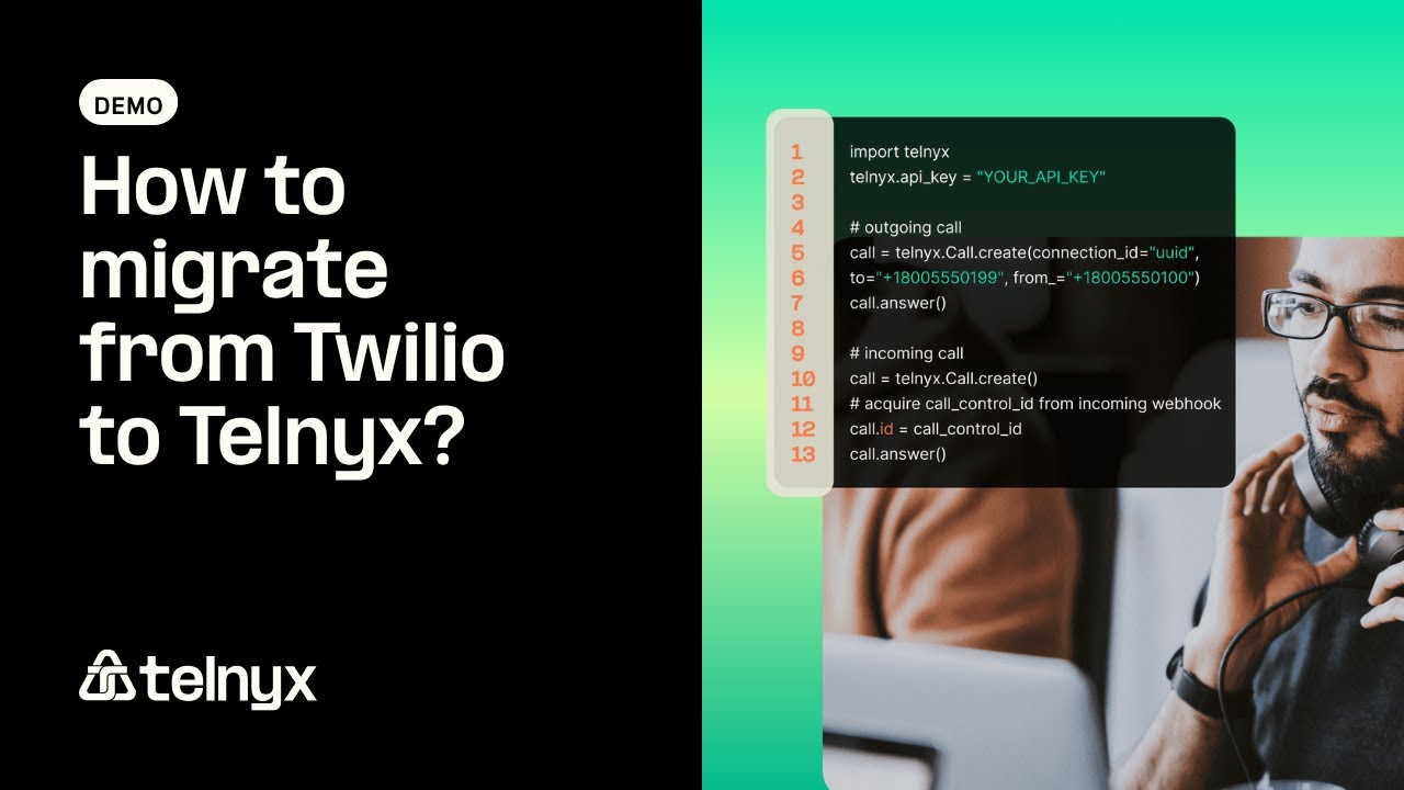 How to Migrate from Twilio to Telnyx in Minutes &mdash; No Code Rewrite Needed
