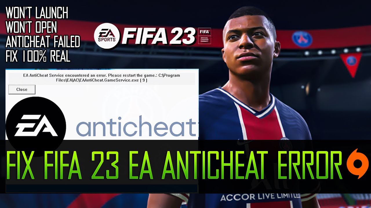 How To Fix FIFA 23 EA AntiCheat Error Failed To Updated  | NEW 2022!