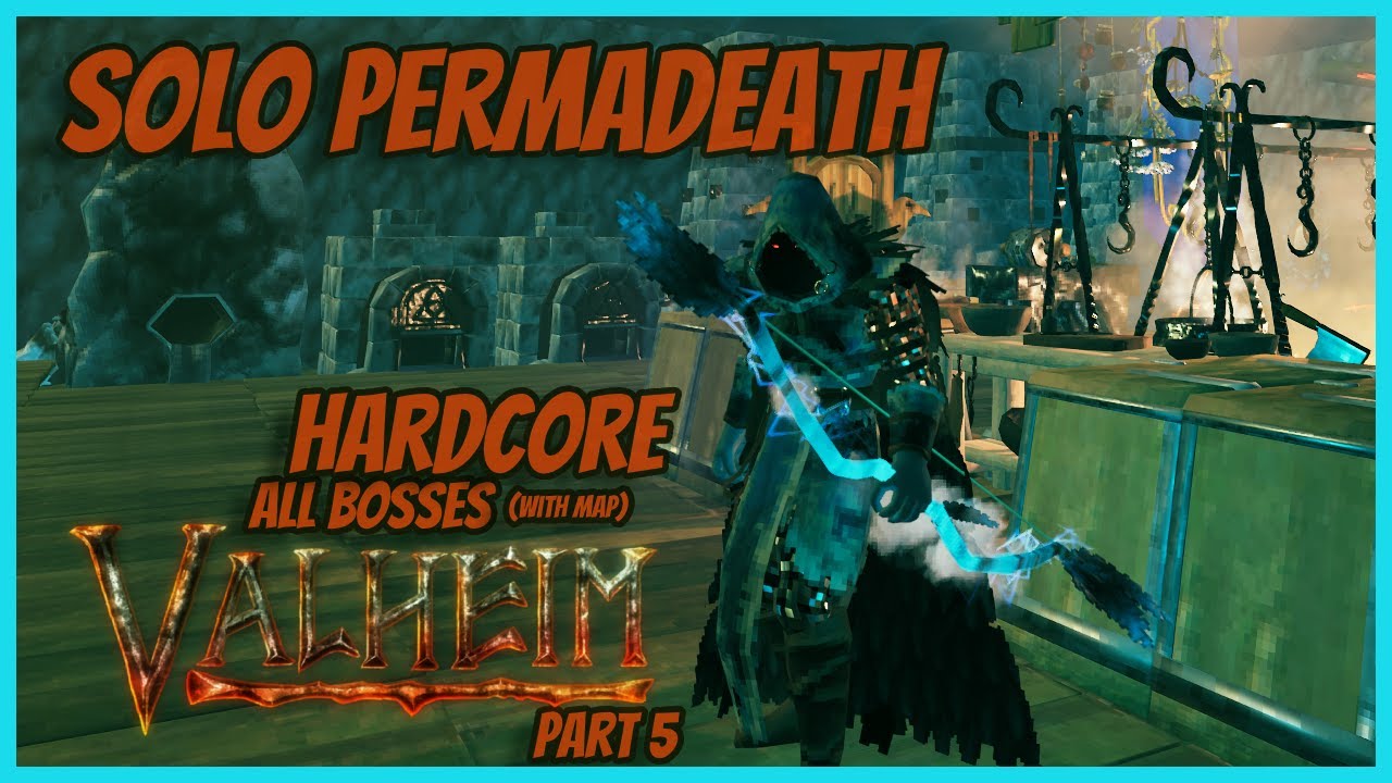 Valheim Permadeath Hardcore+ Full VODs Part 5