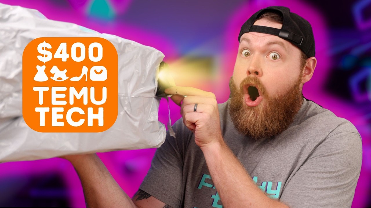 Действительно полезная вещь Temu Tech за 400 долларов!! Часть 5 - Необходимая электроника, аксесс...