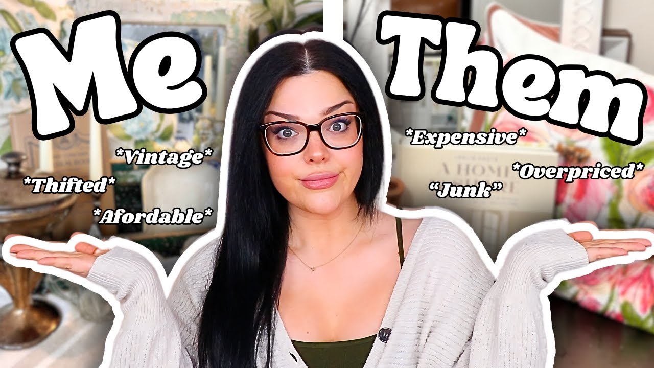 Who Can Make The Better Box!? | $155 Box VS. Thrifted, Vintage, Affordable Home Decor