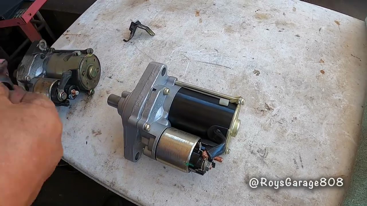How to Replace the Starter on a 2001 Acura MDX