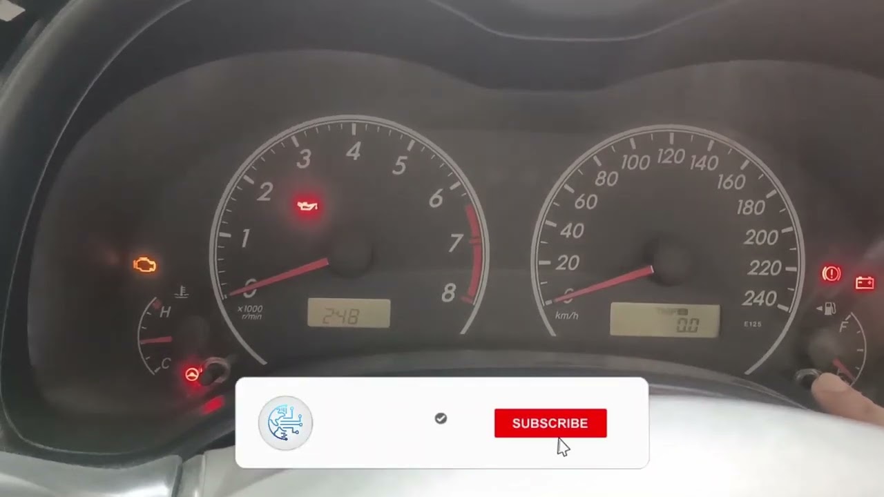 How to Reset Toyota Corolla 2012 Engine Light