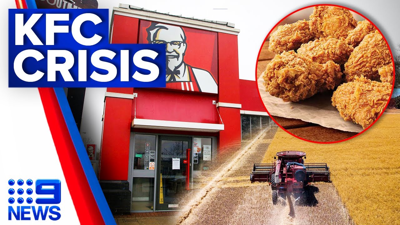KFC facing in-store shortages as Omicron supply issues continue | 9 News Australia