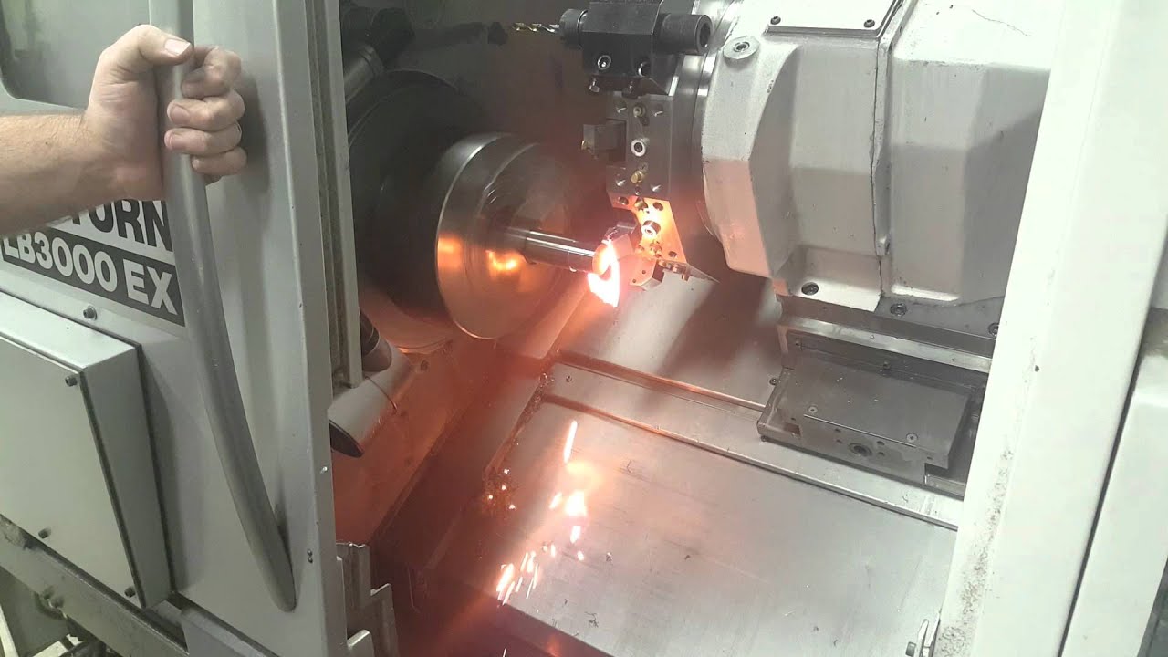CNC Lathe Hard Turning 60-62 Rockwell shaft