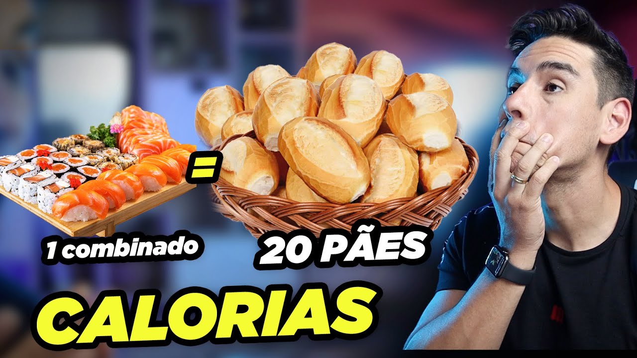 COMPARANDO AS CALORIAS DAS COMIDAS QUE MAIS ENGORDAM! pt.2 *INACREDITÁVEL!* #react