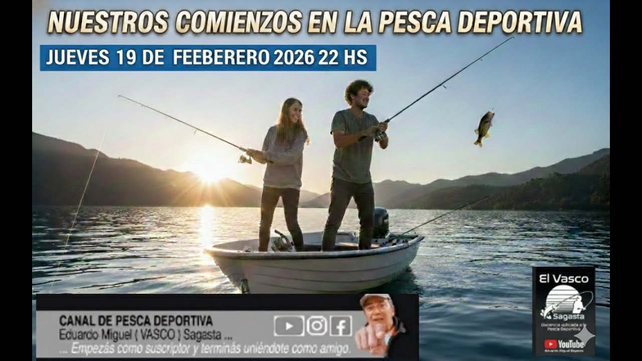 NUESTROS COMIENZOS EN LA PESCA DEPORTIVA