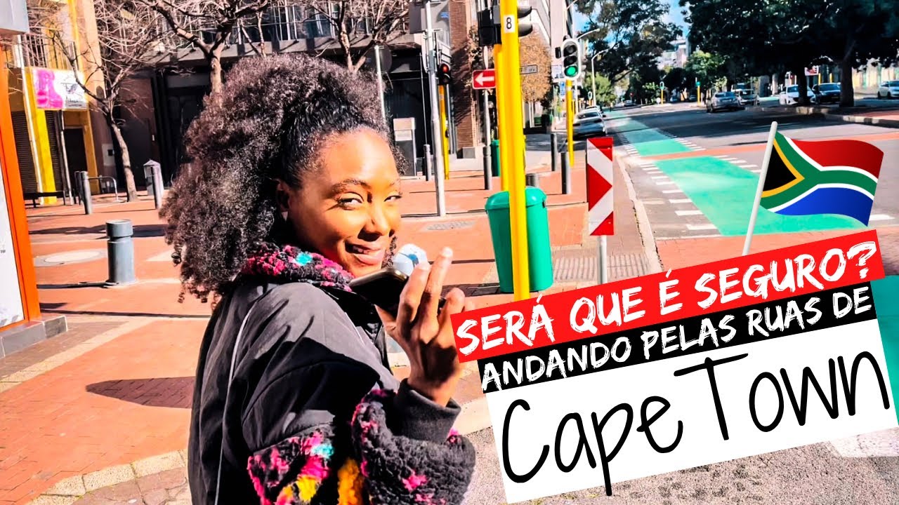 CAPE TOWN 4K - ANDANDO NAS RUAS DE DOWNTOWN É SEGURO? #capetown #safe #walking