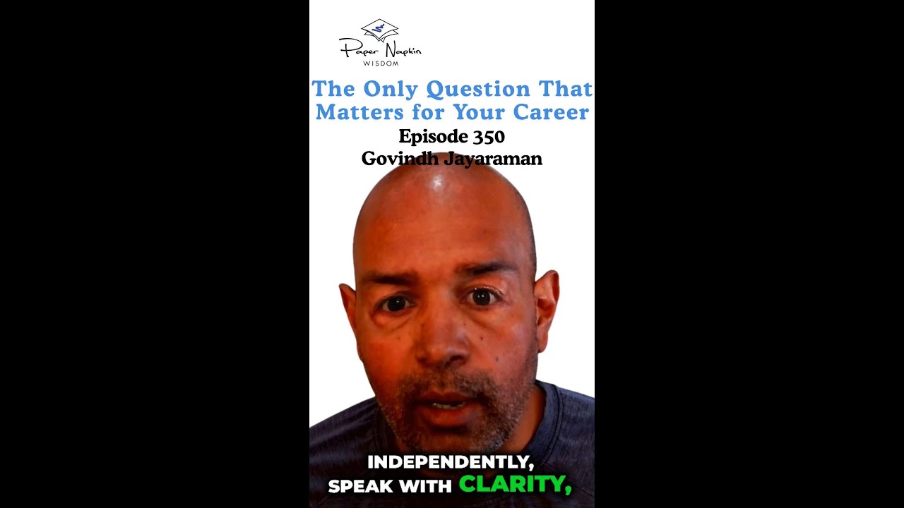 The Only Question That Matters for Your Career