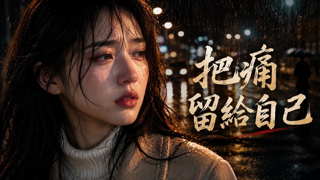 把痛留給自己｜女聲心碎抒情歌｜華語傷感情歌 | cham 少糖