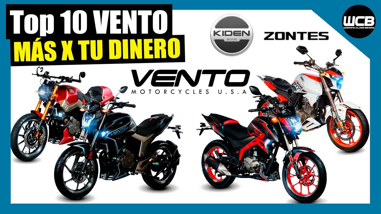 Top 10 VENTO Motos que te dan MÁS por tu DINERO | 2022